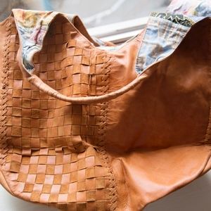 Handmade Bali Elf Leather Bag